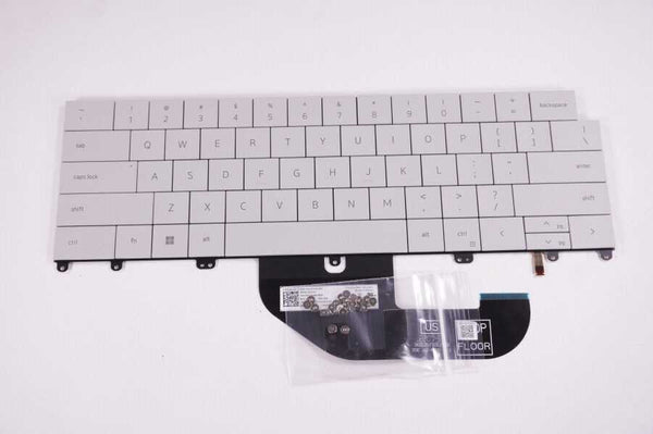 J0J3C Dell US Keyboard White XPS 9320 7409SLV PUS XPS9320 7416BLK AB