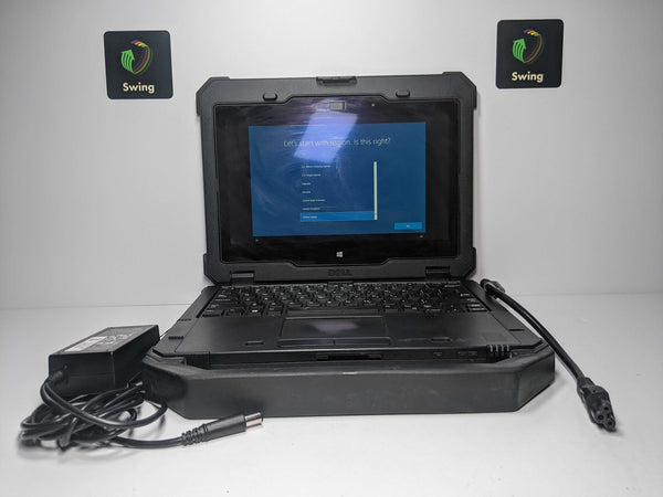 Dell LATITUDE 12 RUGGED EXTREME 7204 11.6 HD Touch I5-4310U 512GB SSD 8GB *READ*