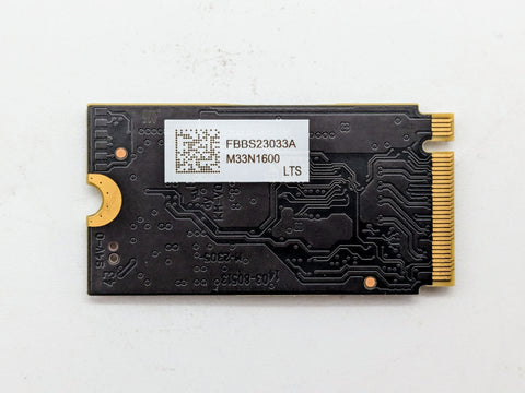 Union Memory AM6A0 SSS0Y86518 PCIe Gen4 x4 NVMe 256GB