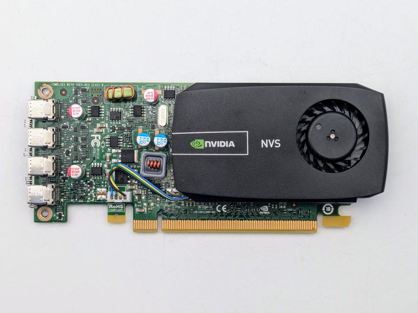 PNY Nvidia Quadro NVS 510 2GB Low Profile Video Card 4 61P37 *READ*