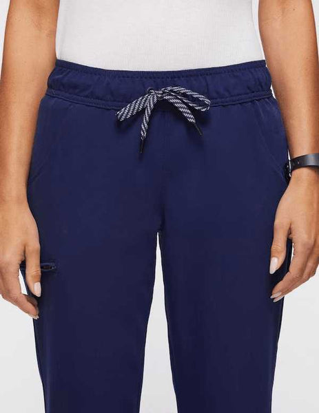 Jaanuu 5-Pocket Skinny Scrub Jogger Navy Blue women's M Medium Bottom