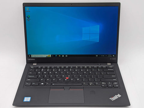 Lenovo X1 Carbon 5th gen 14 FHD I7-6600U 256GB SSD 16GB W10P Fingerprint