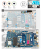 Genuine Dell Vostro 14 Motherboard 3435 / 3535 Idh50 La-m367p Ryzen 7 7730U