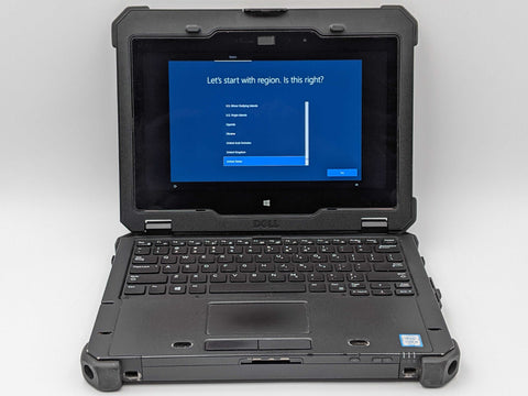 DELL LATITUDE 7204 RUGGED EXTREME HD Touch I5-6300U 256GB SSD 8GB W10P