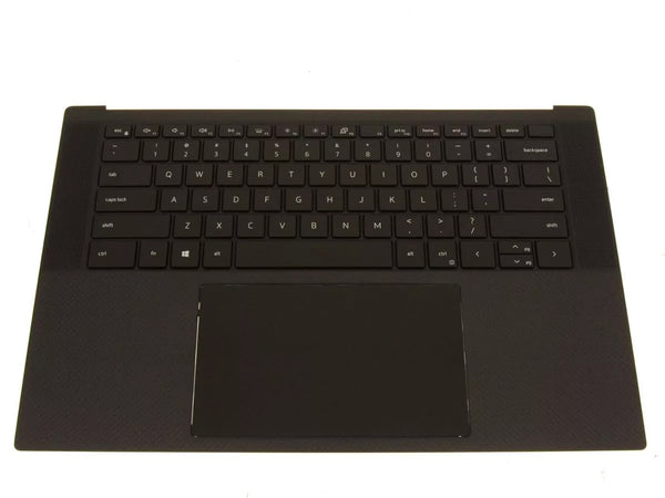 Dell XPS 15 9500 9510 9520 Touchpad Palmrest US/EN Keyboard Assembly 24K6R DKFWH
