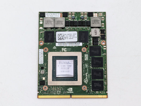 089TXC FOR DELL Precision 17 7710 M4000M DDR5 4G N16E-Q3-A1 Video Graphics Card