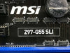 MSI Z97-G55 SLI Motherboard Intel Z97 LGA1150 DDR3 M.2 ATX Blue WITH BOX