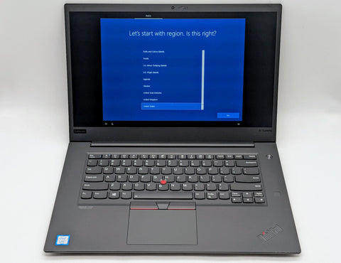 Lenovo ThinkPad X1 Extreme 2nd Gen 15