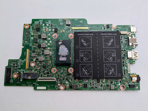 TESTED Dell MK2Y6 / 0MK2Y6, Latitude 3379 Laptop Motherboard With i5-6200U