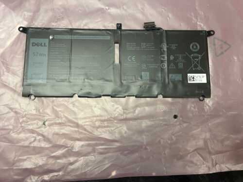 DXGH8 Laptop Battery ForDell XPS 13 9370 9380 G8VCF 0H754V V48RM 52WH