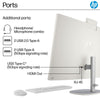 HP 27•27 inches•Intel•16GB•1920 x 1080 Full HD•155U•LED•Touch•White•WARRANTY