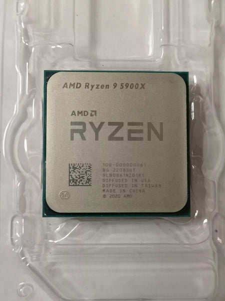 AMD Ryzen 9 5900X 4.8GHz Socket AM4 Desktop Processor CPU FULLY TESTED WORKING