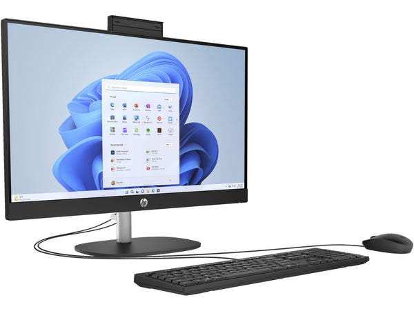 HP All-in-One 24-cr0025m PC Ryzen 3 7320U 4.1 GHz 8GB 512GB SSD FHD 23.8