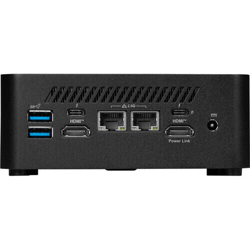 MSI NUC 13MQG Mini Intel i5-1345U 13th Gen Intel Iris Xe 32GB 1TB 120 w with bar