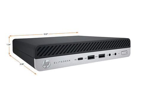 HP EliteDesk•No Screen•Intel i5 9th Gen •500GB•M2•NVME•No•16GB•Refurbished