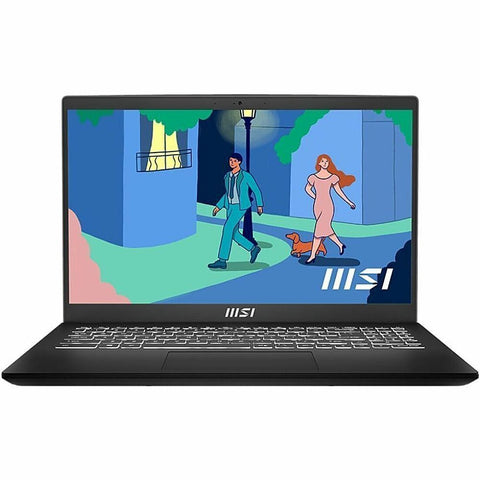 MSI Modern 15 B12M 15.6•Black•Intel•1255U•16GB•15.6 inches•1920 x 1080 Full HD