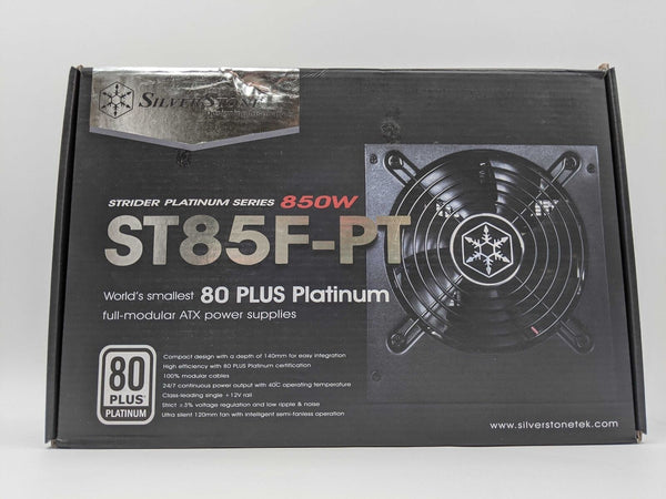 SilverStone Technology Strider 850 Watt 80 Plus Platinum Modular PSU 850 Power