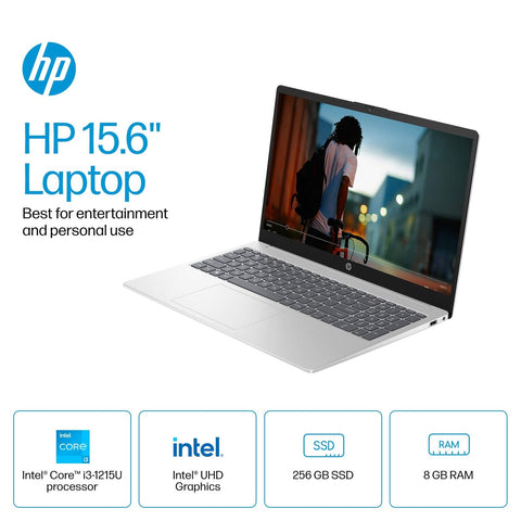 HP 15.6 1215U 8GB 256GB 15.6