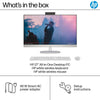 HP 27•27 inches•Intel•16GB•1920 x 1080 Full HD•155U•LED•Touch•White•WARRANTY