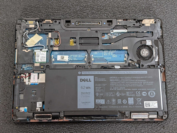 Dell LATITUDE E5270 I5-6200U 2.30GHz Palmrest Battery Motherboard Top Cover