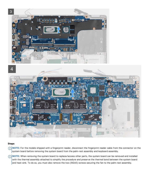 Genuine DELL PRECISION 3470 INTEL I5-1250P MOTHERBOARD ONLY G9RDX