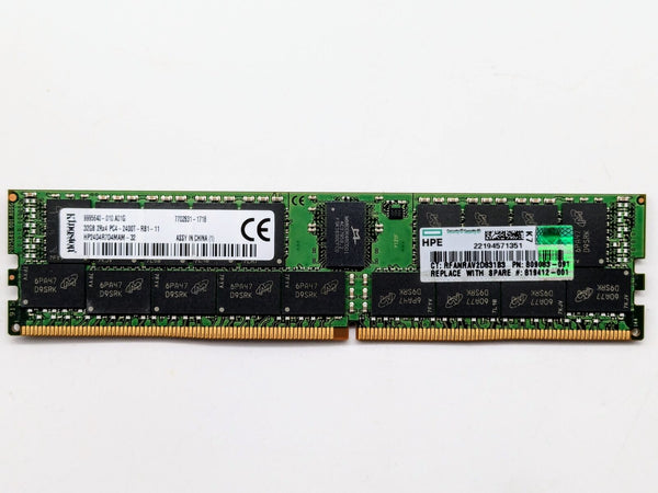 Kingston 32GB 2Rx4 DDR4 ECC RDIMM Memory 32 HPE 809083-091