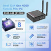 MINIX Z300-0dB Fanless Mini PC with 16G RAM512G SSD, Powered by 12th Gen Alder L