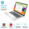 HP 17.3•Silver•7430U•8GB•17.3 inches•LED•1920 x 1080 Full HD•AMD Radeon