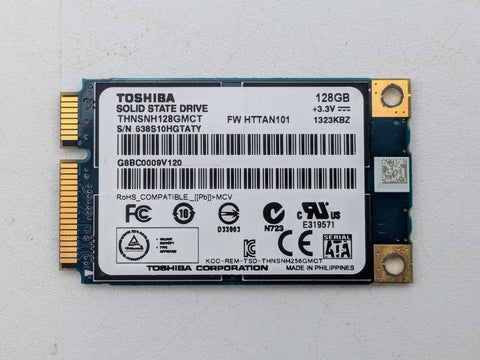 Toshiba THNSNH128GMCT Internal Solid State Drive mSATA 128 GB