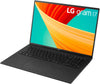 LG gram 17•Touch•17 inches•Intel Iris Xe•2560 x 1600•Black•i7-1360p•LCD•16GB