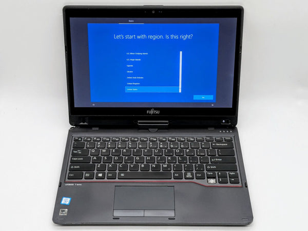 FUJITSU LIFEBOOK T939 13.3 HD Touch I5-8365U 256GB SSD 8GB W10P Webcam Backlit