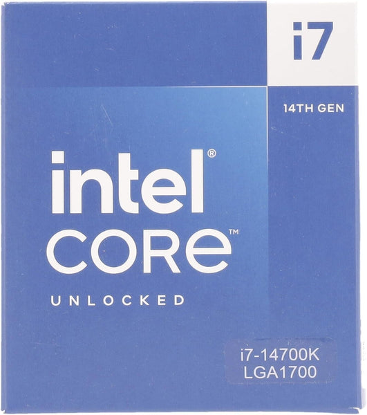 Intel Core i7-14700K 3.4GHz 20-Core 28-Thread CPU (BX8071514700K) BOX - NEW