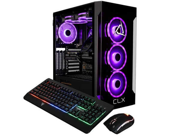 CLX SET•No Screen•No•1TB•Intel i7 13th Gen •4TB•Black•GeForce 4060 Ti RTX