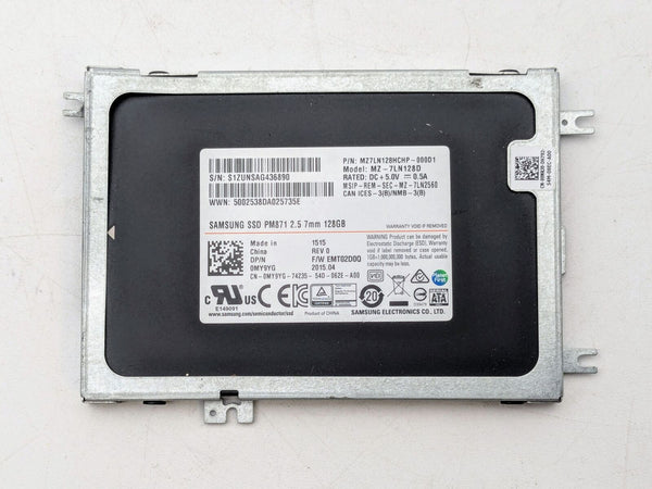 Samsung PM871 MZ7LN128HCHP-000D1 / MZ-7LN128D 128GB Solid State Drive