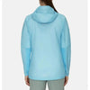 NEW Mammut Aenergy WB Windbreaker Hooded Jacket Women S Small (Cool Blue)