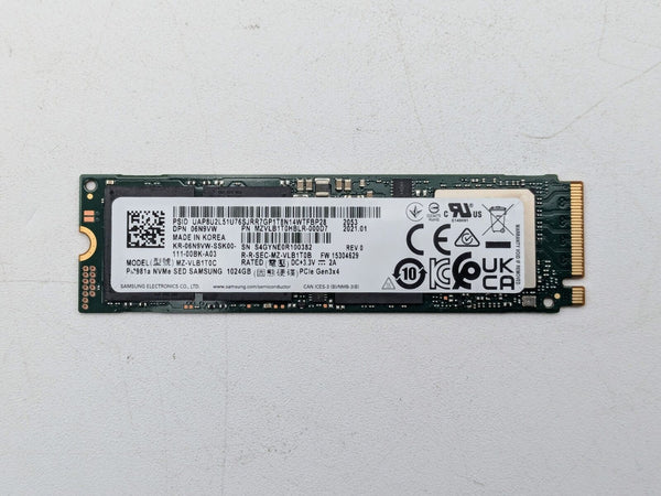 Dell 6N9VW (Samsung MZVLB1T0HBLR-000D7) 1 TB Solid State Drive MZ-VLB1T0C