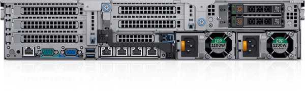 Dell PowerEdge R740xd•8TB•750w dual hot-plug redundant power supply 1+1•32GB•Xeo