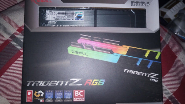 G.Skill Trident Z RGB 32GB Series 32GB (2 x 16GB) DDR4-4000mhz Dual Channel