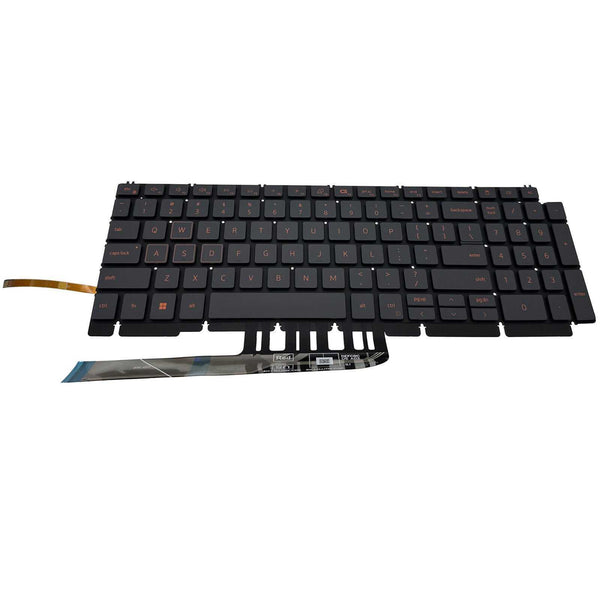 Genuine DELL G15 5510 5511 5515 5520 Laptop US Keyboard Backlit 0H4XRJ