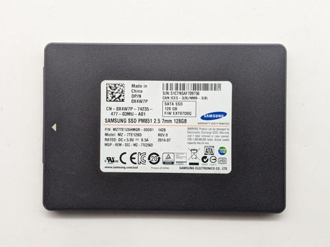 Dell 0X4W7P Samsung MZ-7TE128D - 128GB 2.5