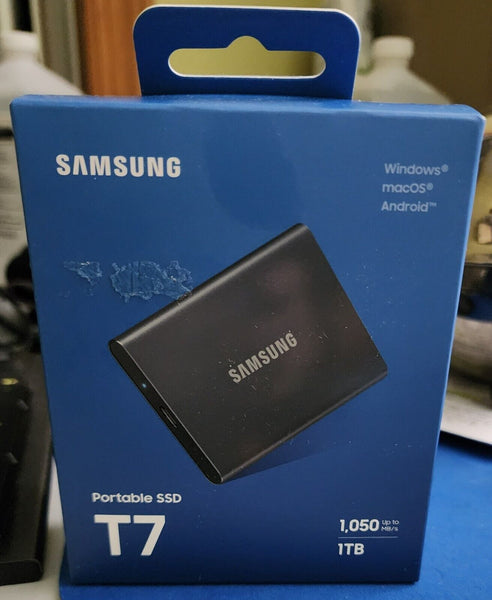 SAMSUNG T7 Portable 1TB USB 3.2 External SSD MU-PC1T0T/AM