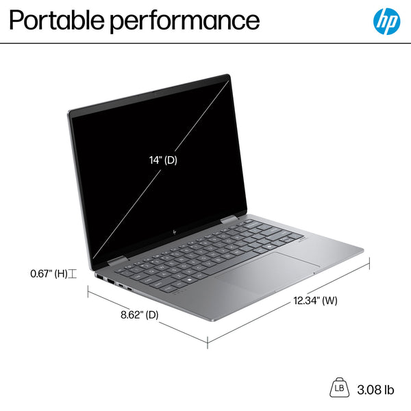 HP Envy 14•1920 x 1200 WUXGA•14 inches•Silver•Intel•Touch•16GB•155U•LED