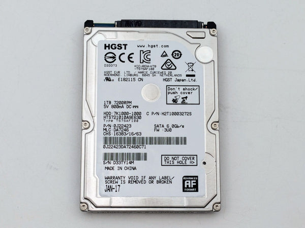 HTS721010A9E630 DA7246 0J22423 HITACHI SATA 1TB