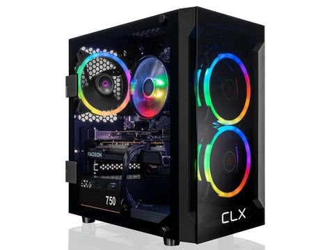 CLX SET•2TB•1TB•No Screen•Radeon 7600 RX•Black•Ryzen 7 5000 Series •No•WARRANTY