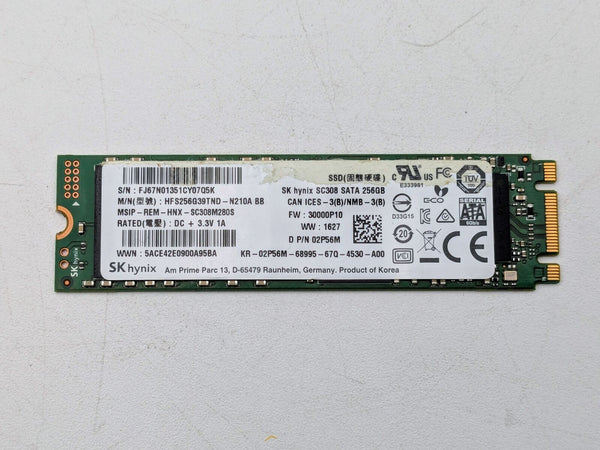 Dell Hynix HFS256G39TND-N210A 256 GB Solid State Drive Gbps M.2 2P56M