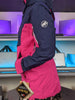 NEW Mammut La Liste Pro HS Women XL Hooded Rain Coat Jacket Pink Marine