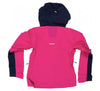 NEW MAMMUT TAISS HS HOODED JACKET Hardshell Marine-Pink Snow WOMEN'S S Small