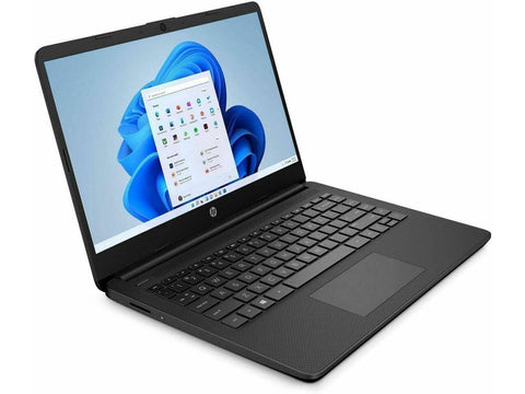 HP 14-fq0090tg•14.0&quot;•Black•W10H•128GB•4GBGB•14.0&quot;•Athlon Gold