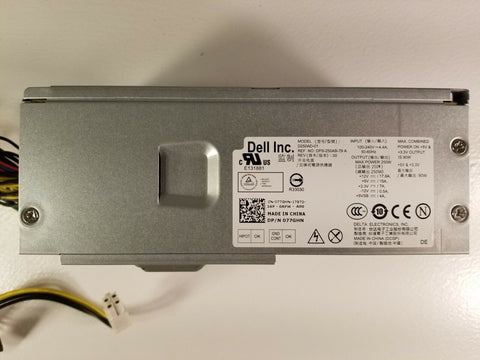 Dell Power Supplies Model 235-250W Variations 07GC81 077GHN 0NCYVN 0CVJ4W 0RM112