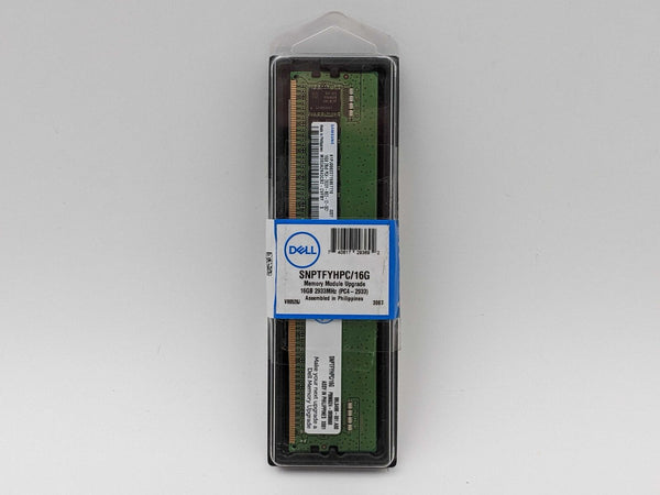 Dell SNPTFYHPC/16G - 16GB DDR4 2Rx8 2933MHz PC4-23400 RDIMM Memory Module